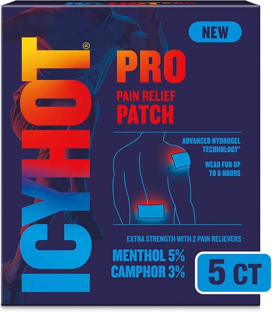 Icy Hot Pro Pain Relief Patch - 5ct/24pk