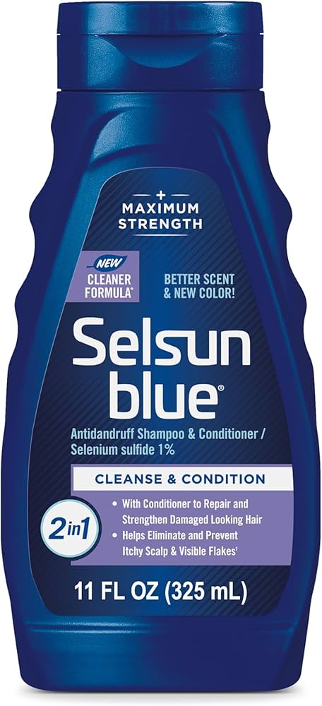 Selsun Blue Antidandruff Shampoo & Conditioner 2-in-1 Treatment - 11oz/24pk