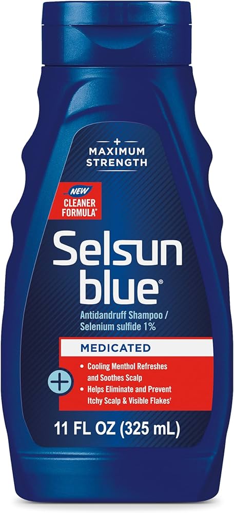 Selsun Blue Antidandruff Shampoo Medicated Treatment - 11oz/24pk