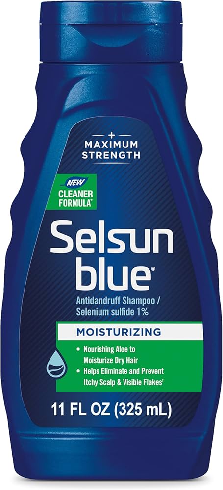 Selsun Blue Antidandruff Shampoo Moisturizing Treatment - 11oz/24pk