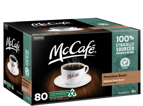 McCafe Premium Roast Medium Coffee K-Cup Pods - 80ct/1pk