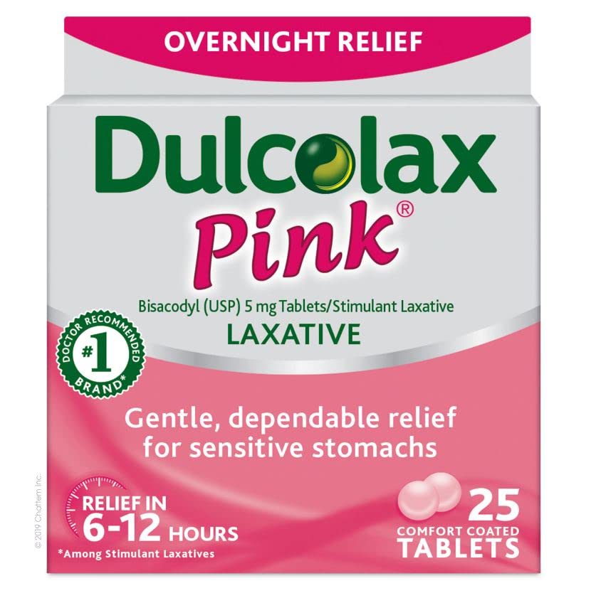 Dulcolax Pink Stimulant Laxative Tablets - 25ct/36pk