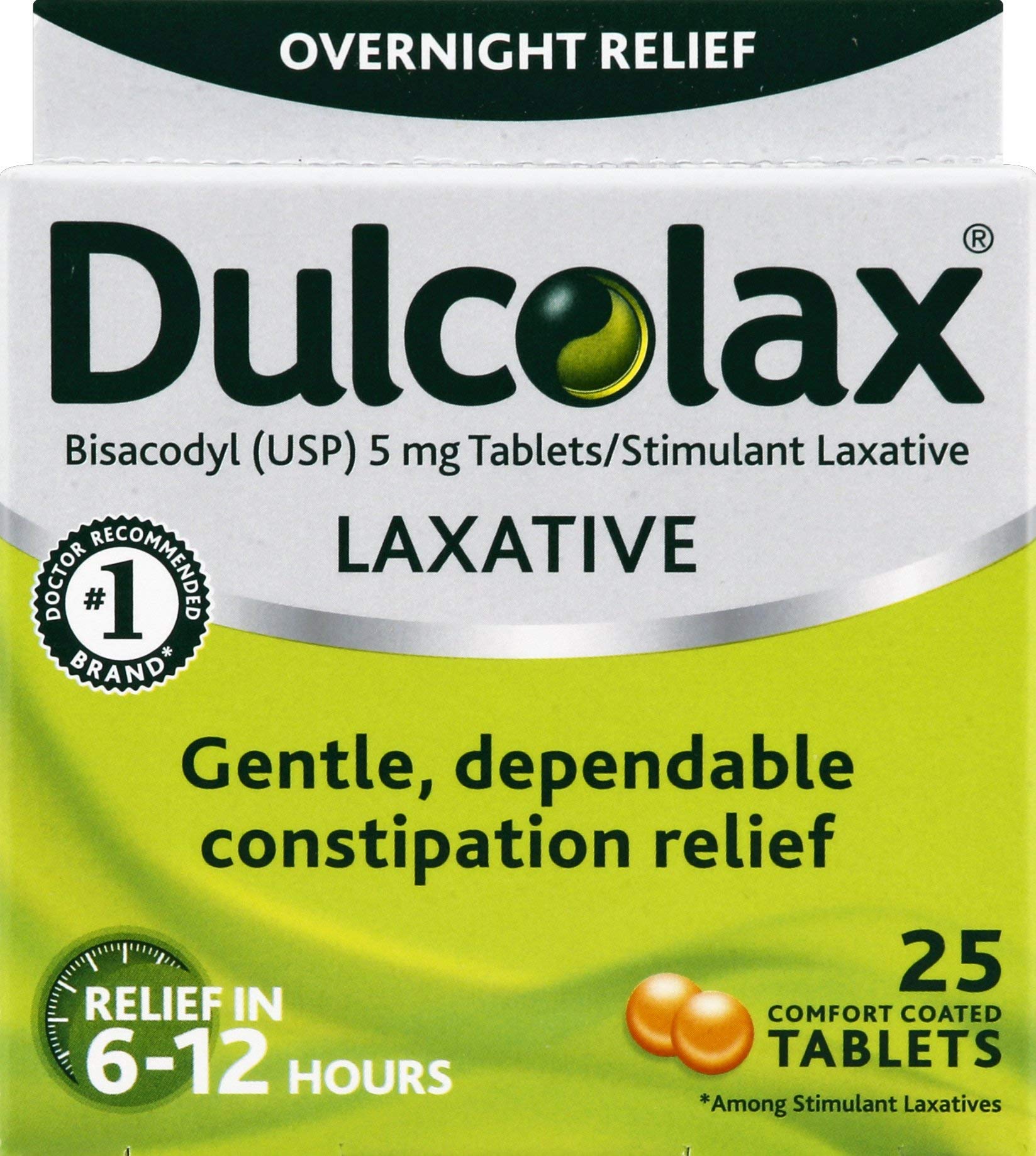 Dulcolax Stimulant Laxative Tablets - 25ct/36pk
