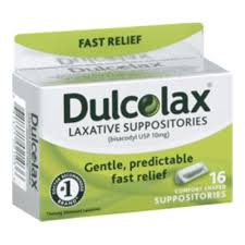 Dulcolax Medicated Laxative Suppositories - 16ct/24pk
