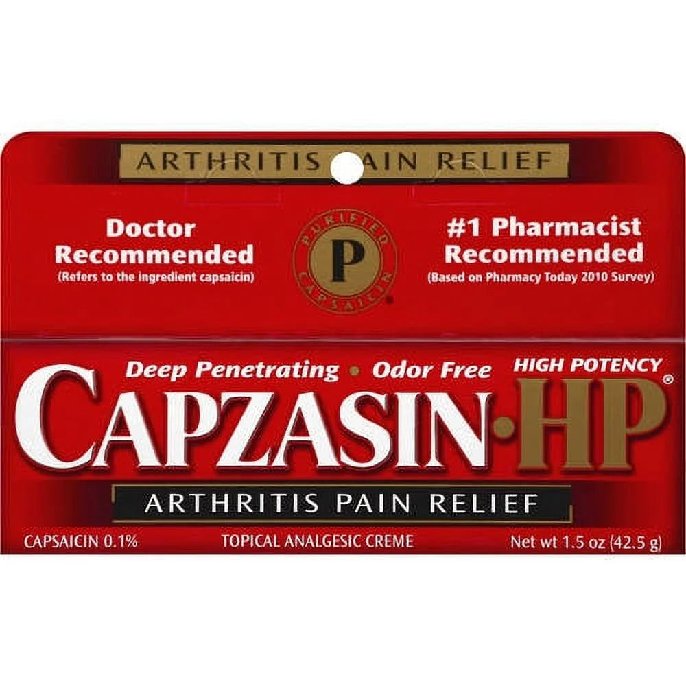 Capzasin HP Arthritis Pain Relief Creme - 1.5oz/24pk