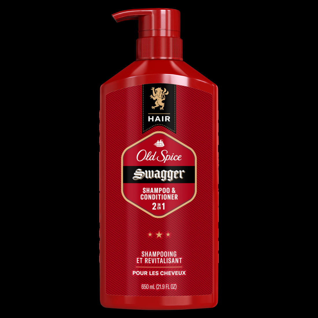 Old Spice Swagger 2in1 Shampoo and Conditioner for Men - 22oz/4pk