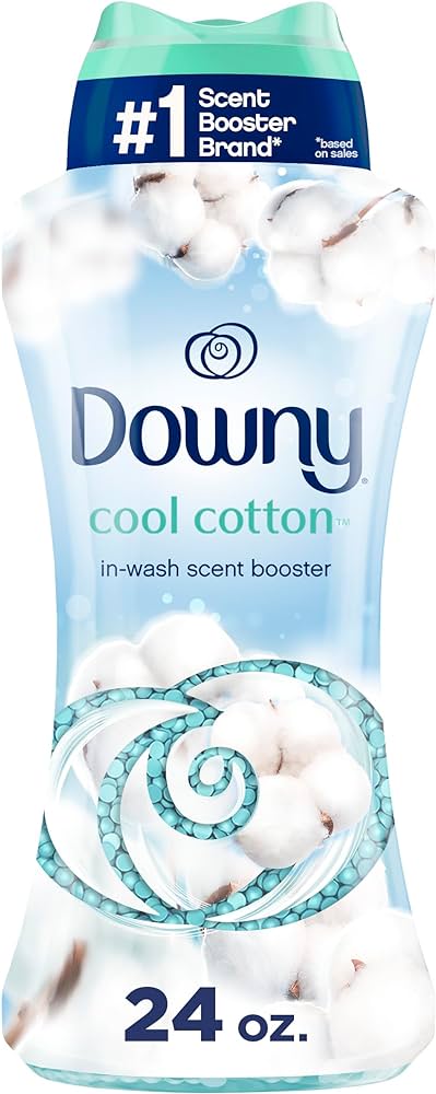 Downy Laundry Cool Cotton In Wash Scent Booster - 24oz/4pk