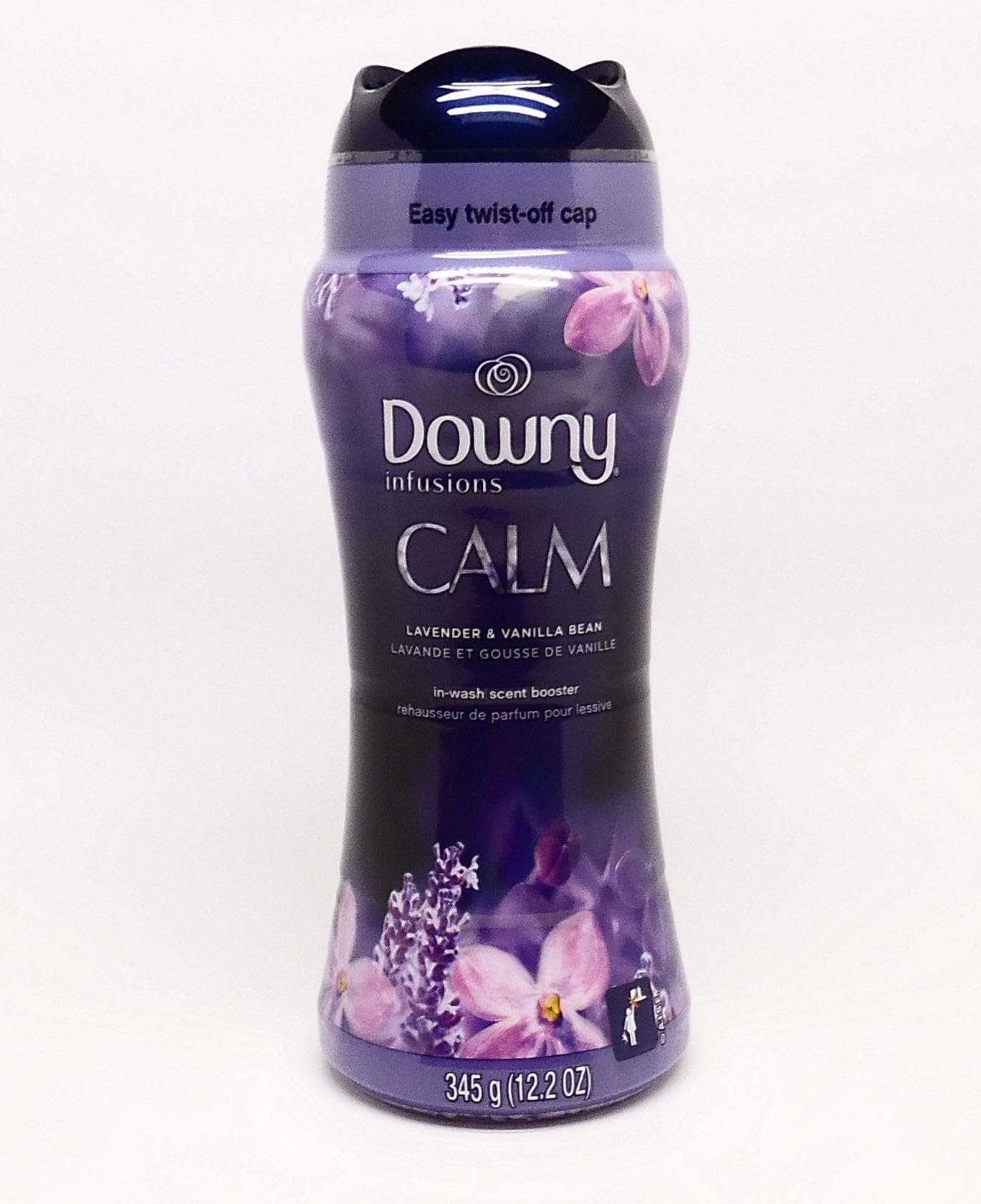 Downy Infusions Calm In Wash Laundry Scent Booster Beads Lavender & Vanilla Bean - 12.2oz/4pk