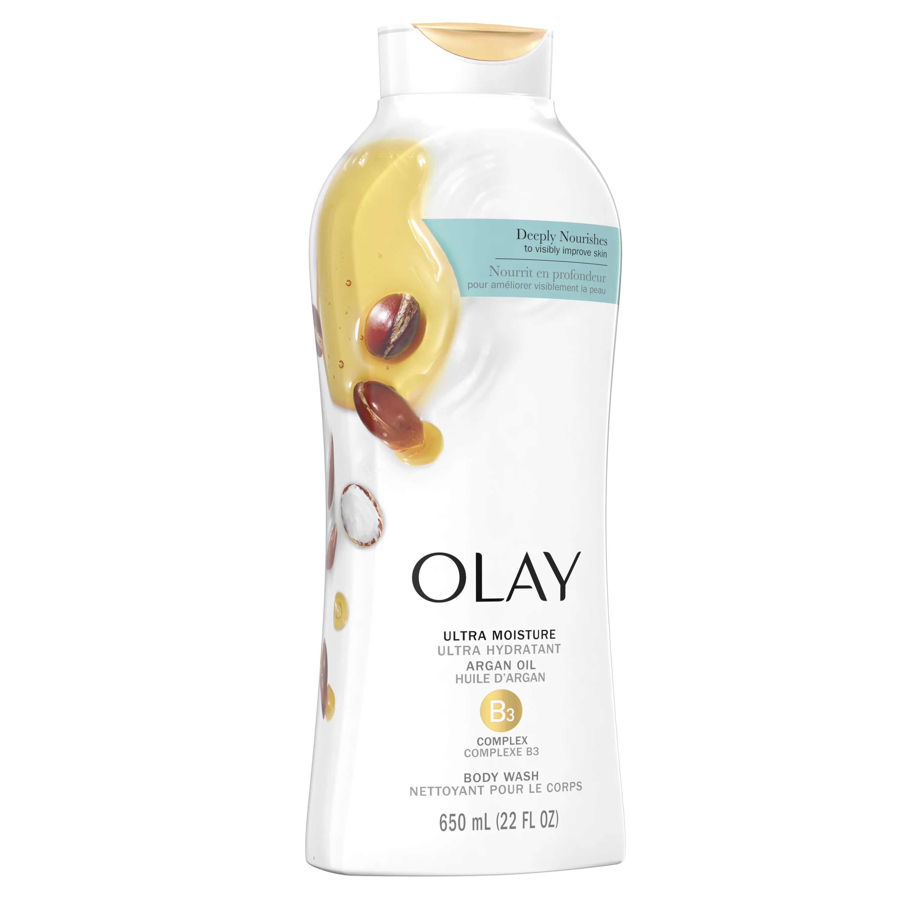 Olay Ultra Moisture with Argan Oil Body Wash - 22oz/4pk