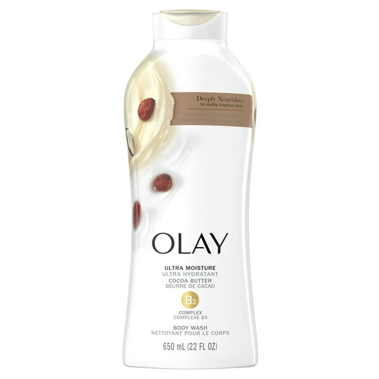 Olay Ultra Moisture with Cocoa Butter Body Wash - 22oz/4pk