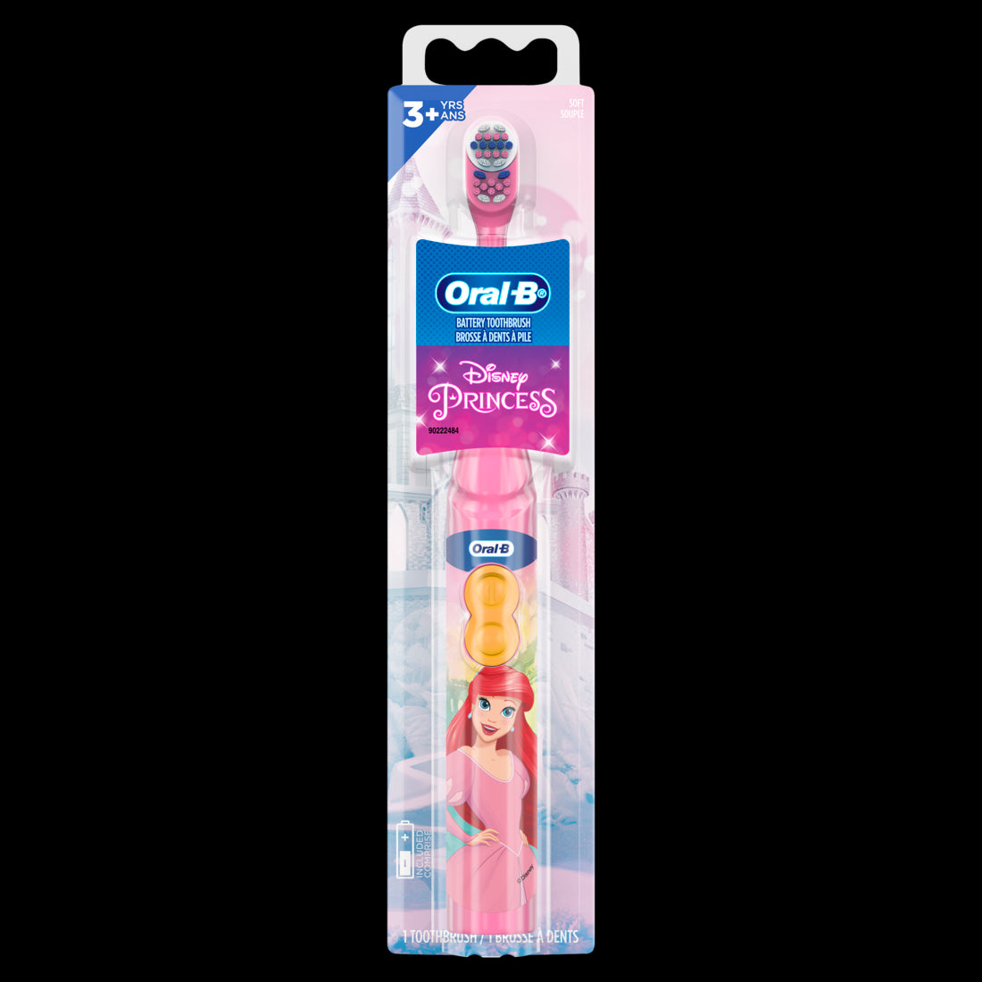 Oral-B Kid's Battery Toothbrush featuring Disney's Little Mermaid Soft Bristles - 1ct/24pk