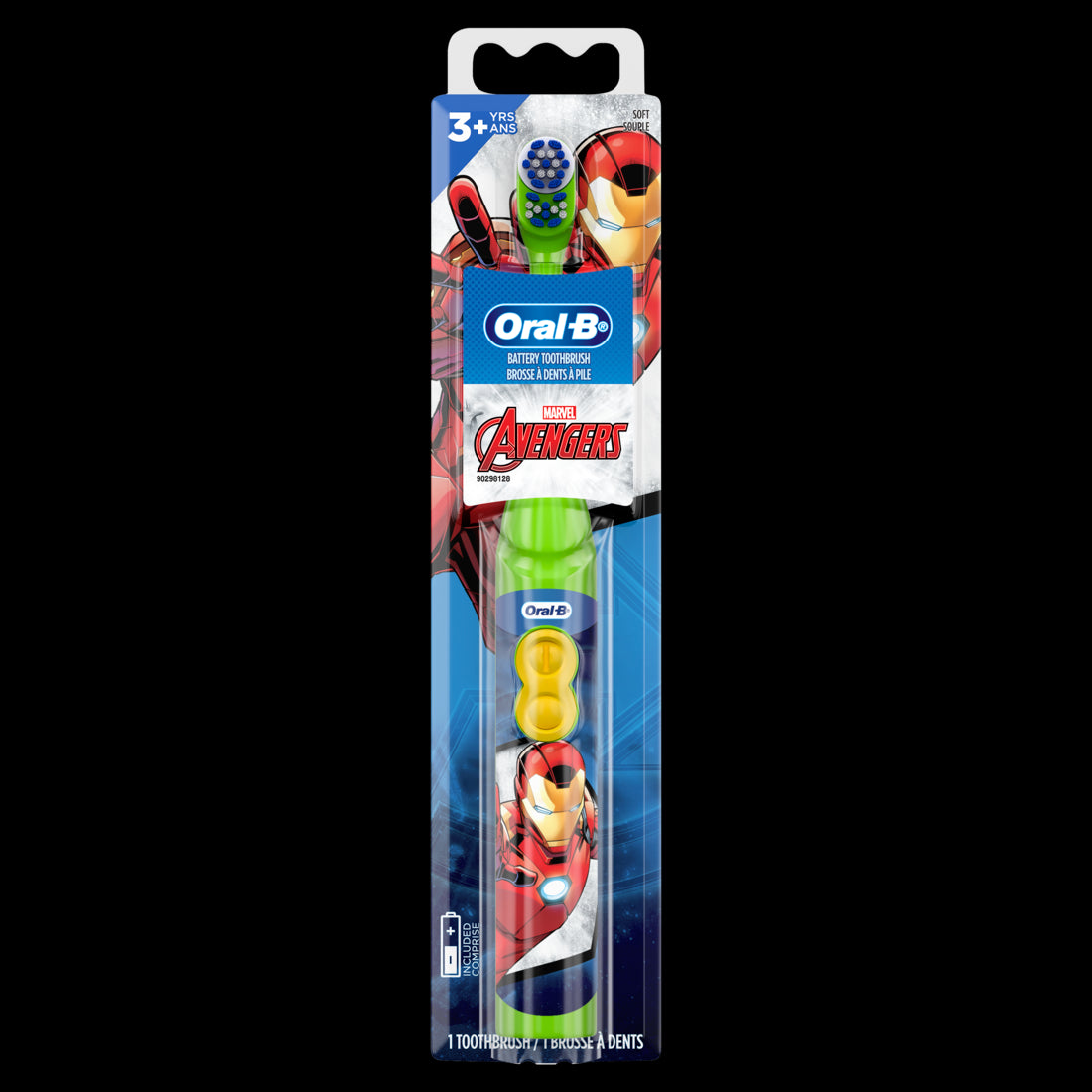 Oral-B Kid's Battery Toothbrush featuring Marvel's Avengers Soft Bristles - 1ct/24pk