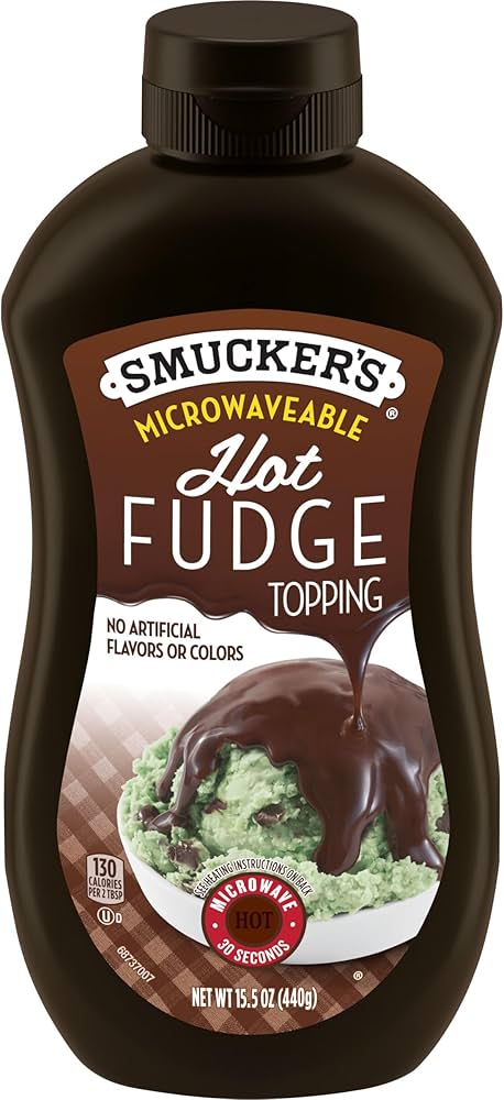 Smucker's Microwaveable Hot Fudge Topping - 15.5oz/12pk<br>Best by Sep 2025