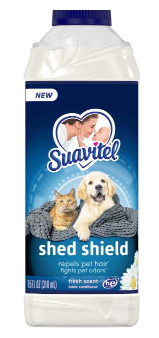 Suavitel Shed Shield Fabric Conditioner Fresh Scent - 10.5oz/12pk