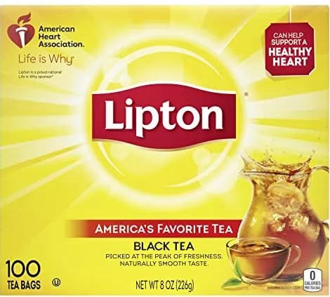 Lipton Tea Bags - 100ct/63pk Shipper