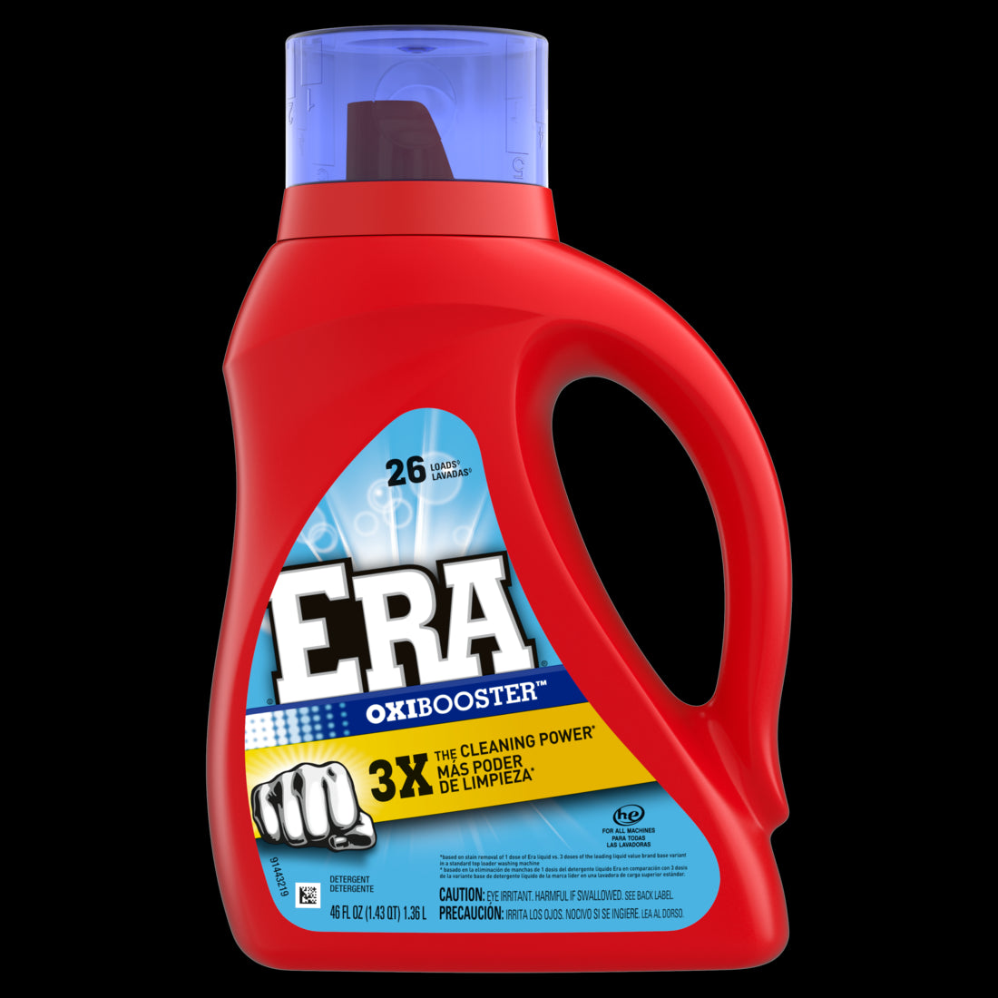 Era Oxibooster Liquid Laundry Detergent 26 loads - 46oz/6pk