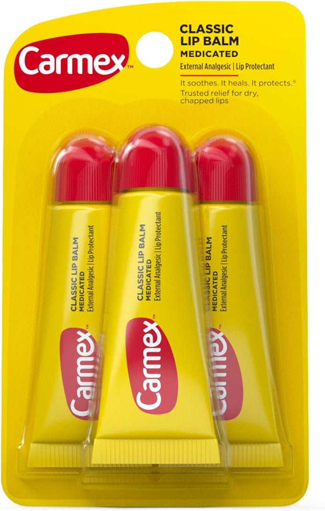 Carmex Original Flavor Squeeze Tube Lip Balm - 1.05oz/3ct/72pk