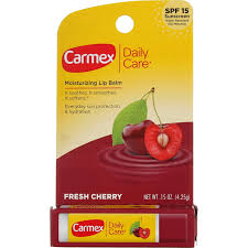 Carmex Daily Care Cherry Flavor with SPF15 Stick - 0.15oz/144pk