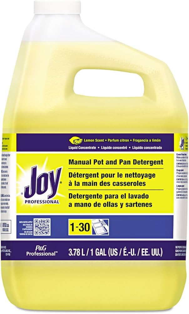 Joy Dishwashing Liquid Lemon Scent - 1gal/4pk