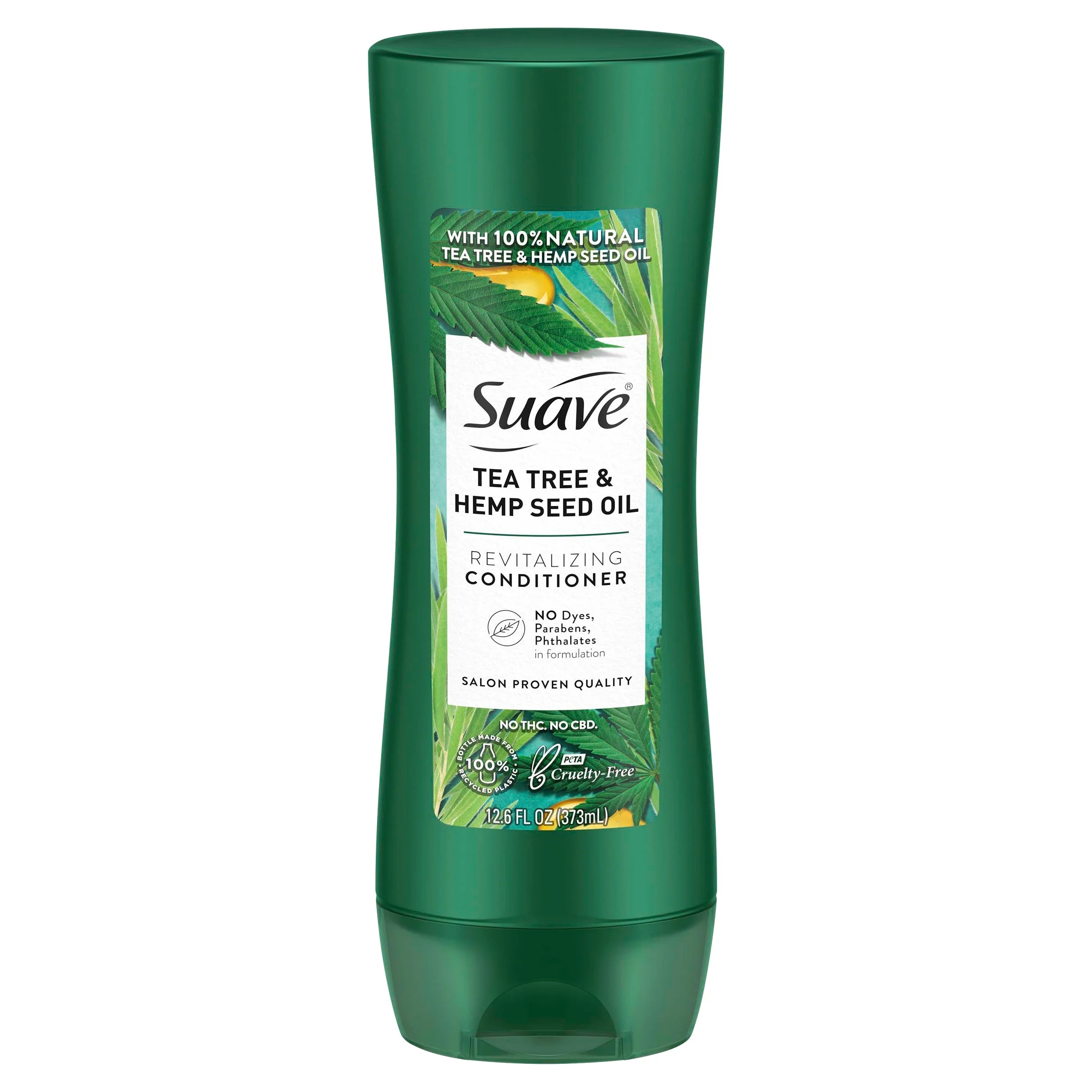 Suave Conditioner Tea Tree & Hemp Seed Oil - 12.6oz/6pk