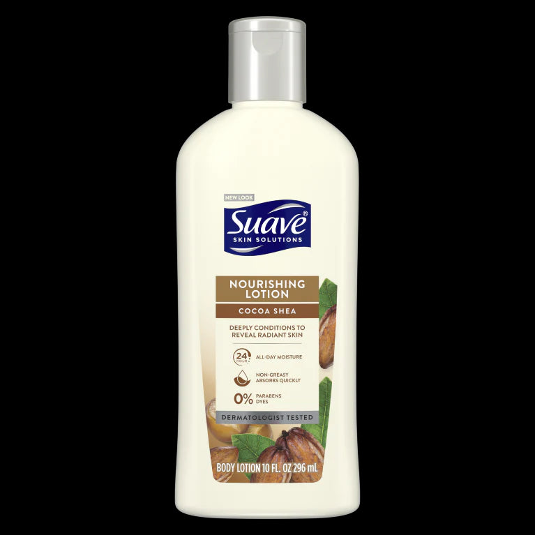 Suave Nourishing Lotion Cocoa Shea - 10oz/6pk