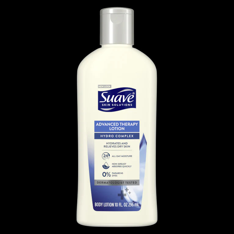 Suave Advanced Therapy Lotion Hydro Complex - 10oz/6pk