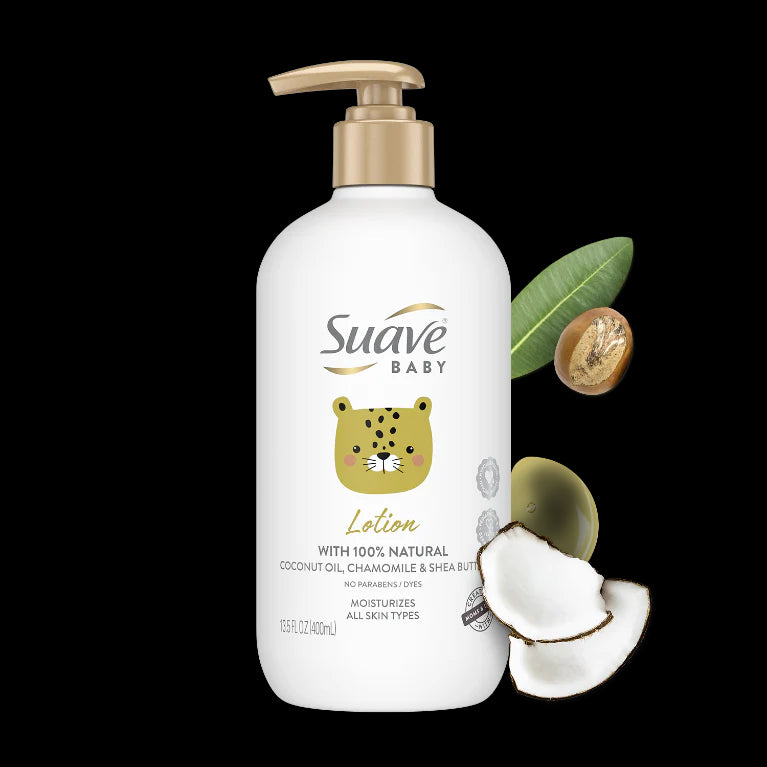 Suave Baby Lotion - 13.5oz/4pk