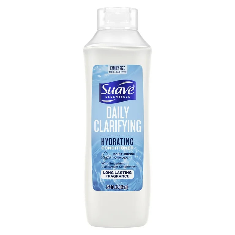 Suave Essentials Daily Clarifying Hydrating Conditioner - 22.5oz/6pk