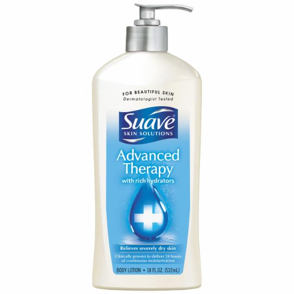 Suave Advanced Therapy Lotion - 18oz/6pk