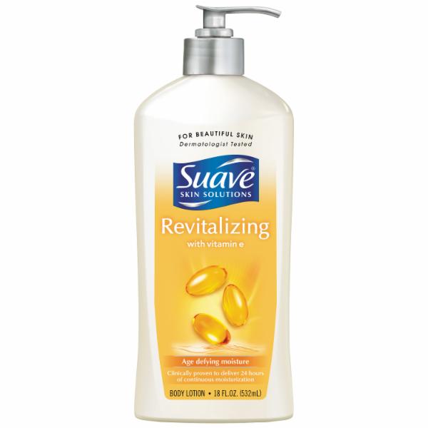 Suave Revitalizing With Vitamin E Lotion - 18oz/6pk