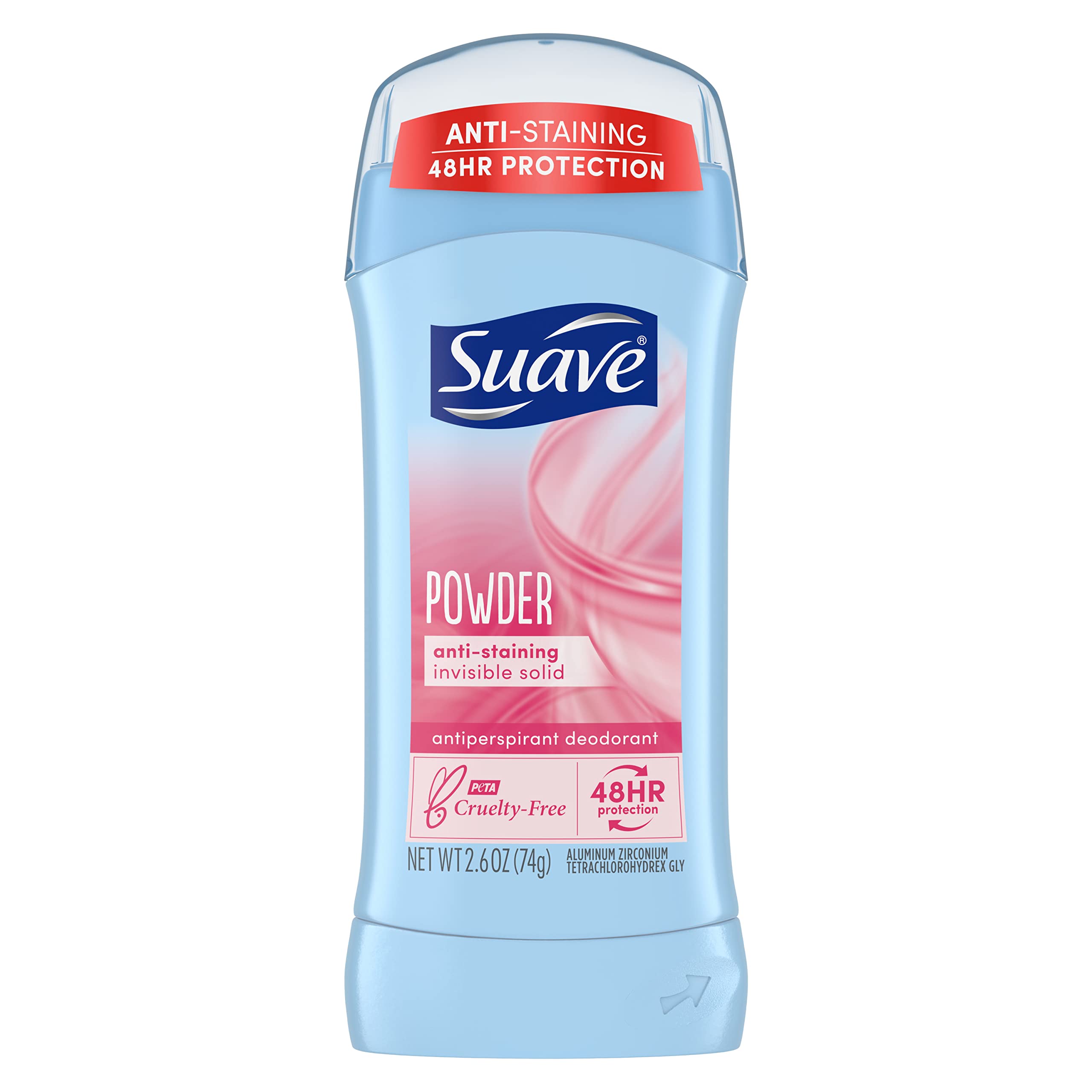 Suave Antiperspirant Deodorant in Powder 2.6oz/12pk