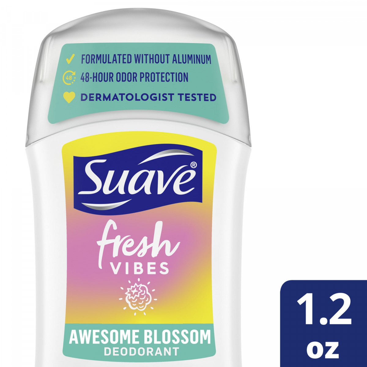 Suave Aluminum-Free Deodorant Awesome Blossom - 1.2oz/12pk