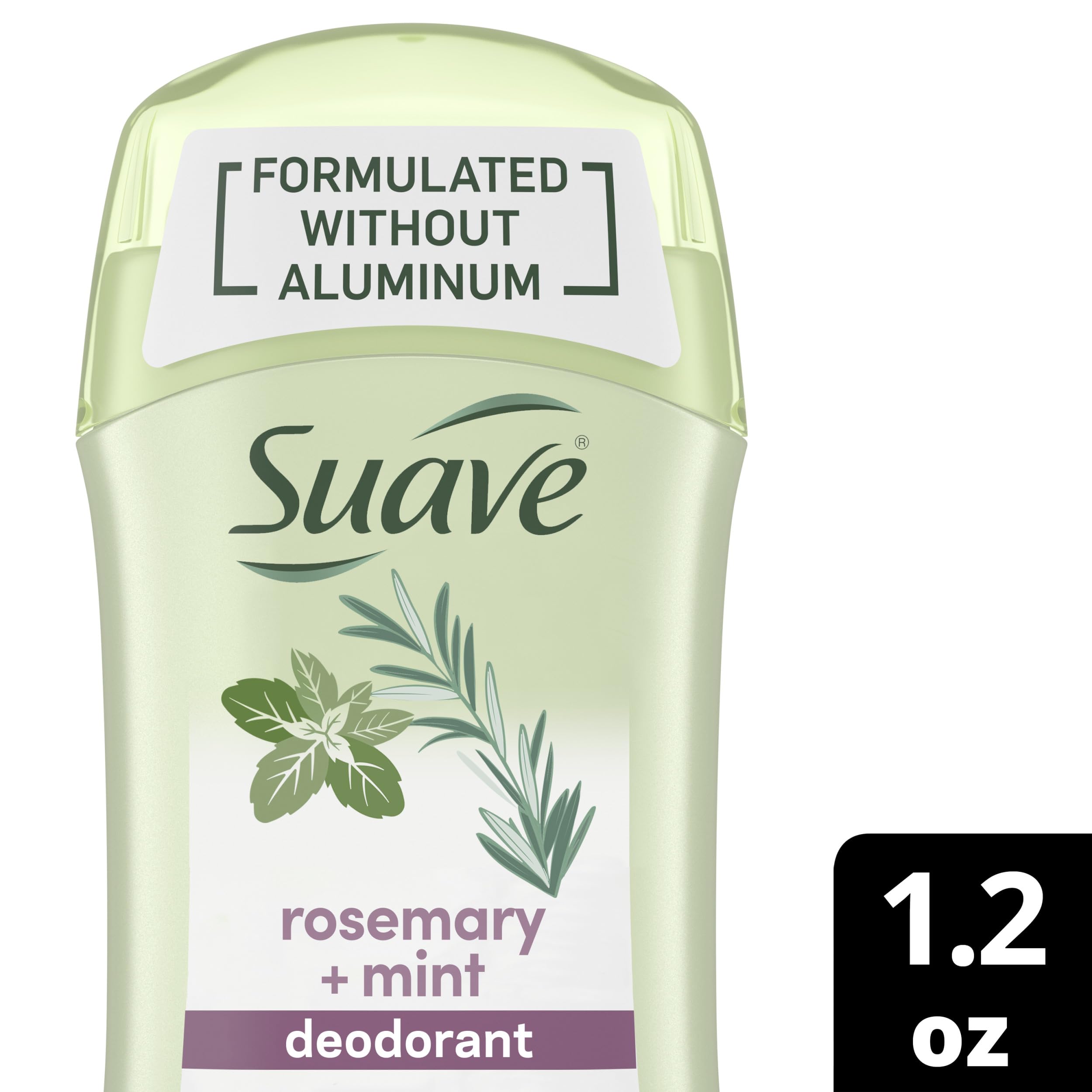 Suave Aluminum-Free Deodorant Rosemary Mint - 1.2oz/12pk