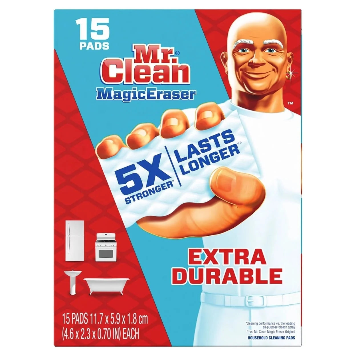 Mr. Clean Magic Eraser Pack - 15ct/1pk