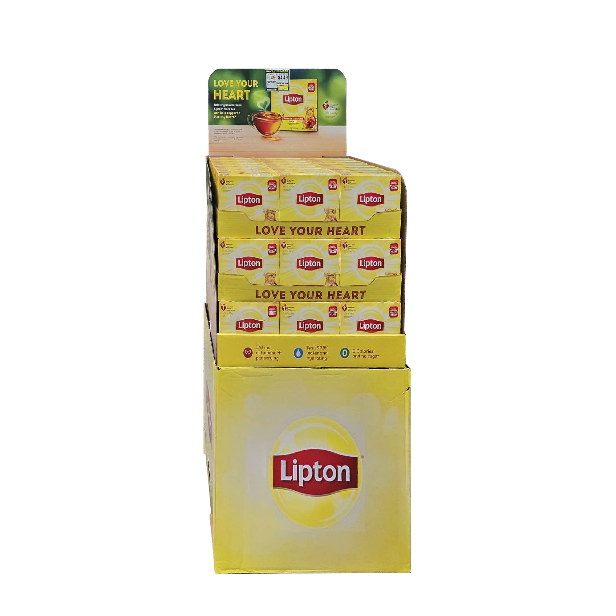 Lipton Tea Bags - 100ct/63pk Shipper