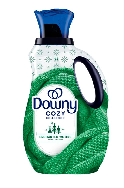 Downy Cozy Collection Liquid Fabric Softener Enchanted Woods Scent 57 Loads - 38oz/4pk