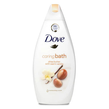 Dove Caring Bath Body Wash Shea Butter - 450ml/12pk