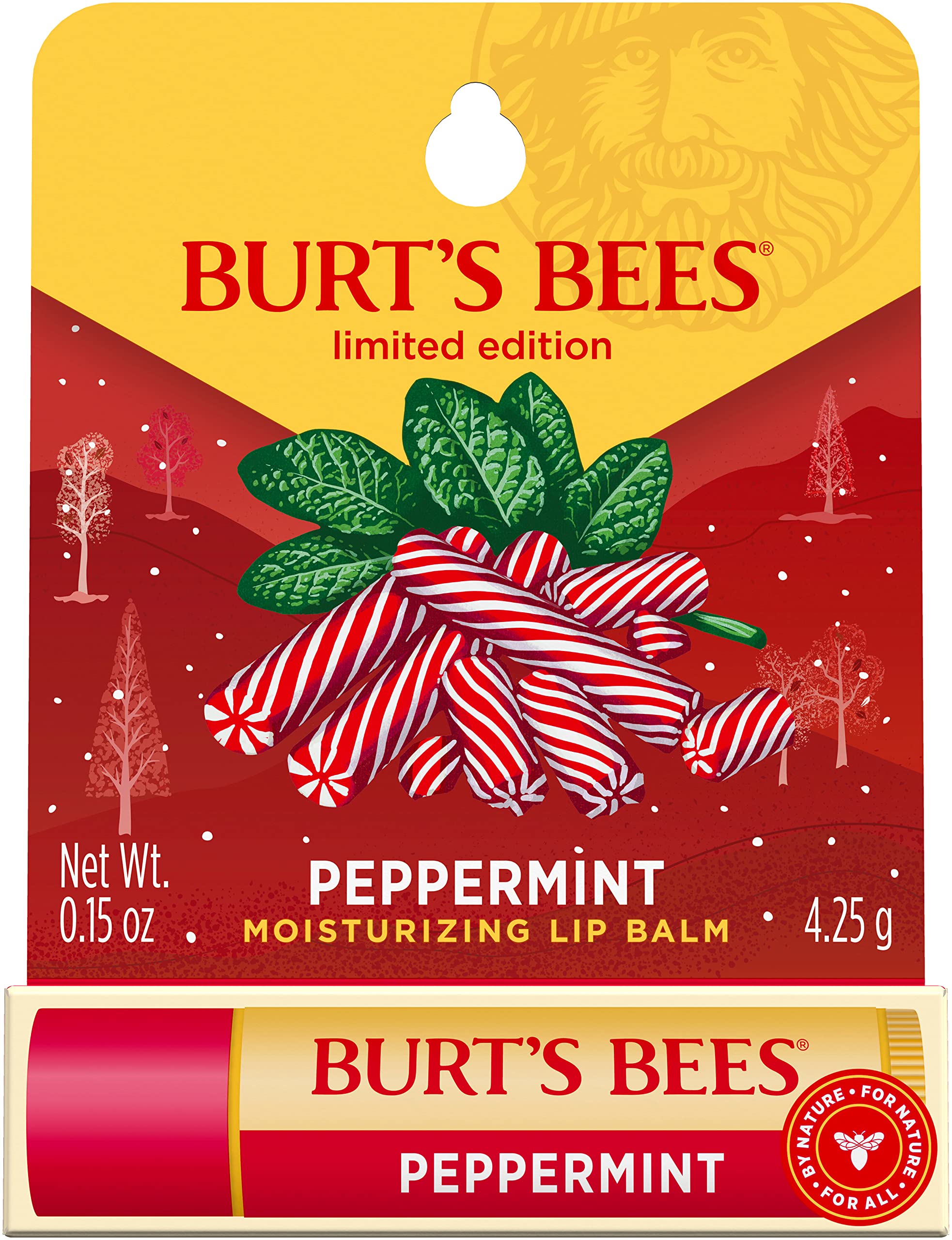 Burt's Bees Peppermint Blister - 0.15oz/48pk