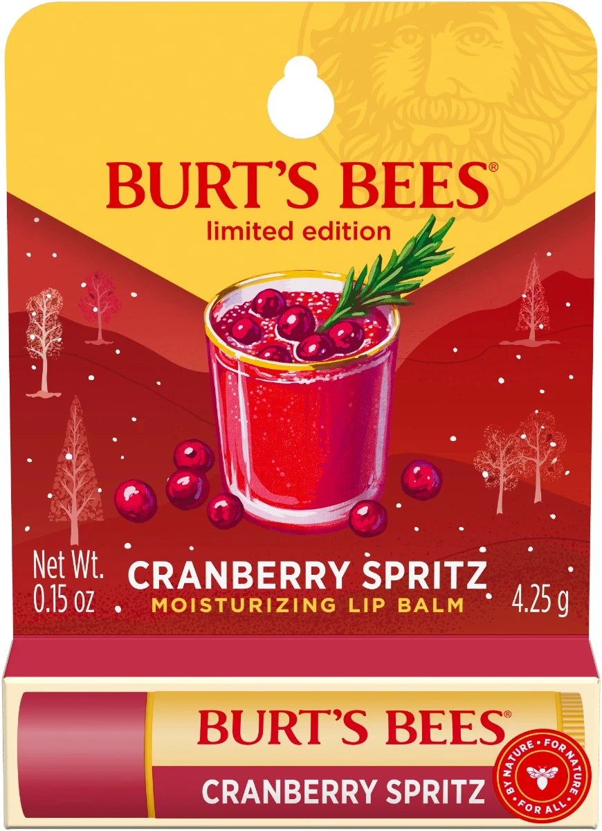 Burt's Bees Cranberry Spritz Lip Balm - 0.15oz/48pk