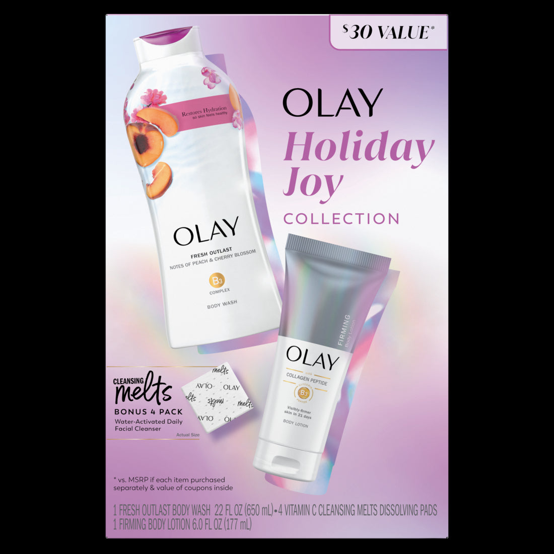 Olay Joy Holiday Gift Pack - 3ct/6pk