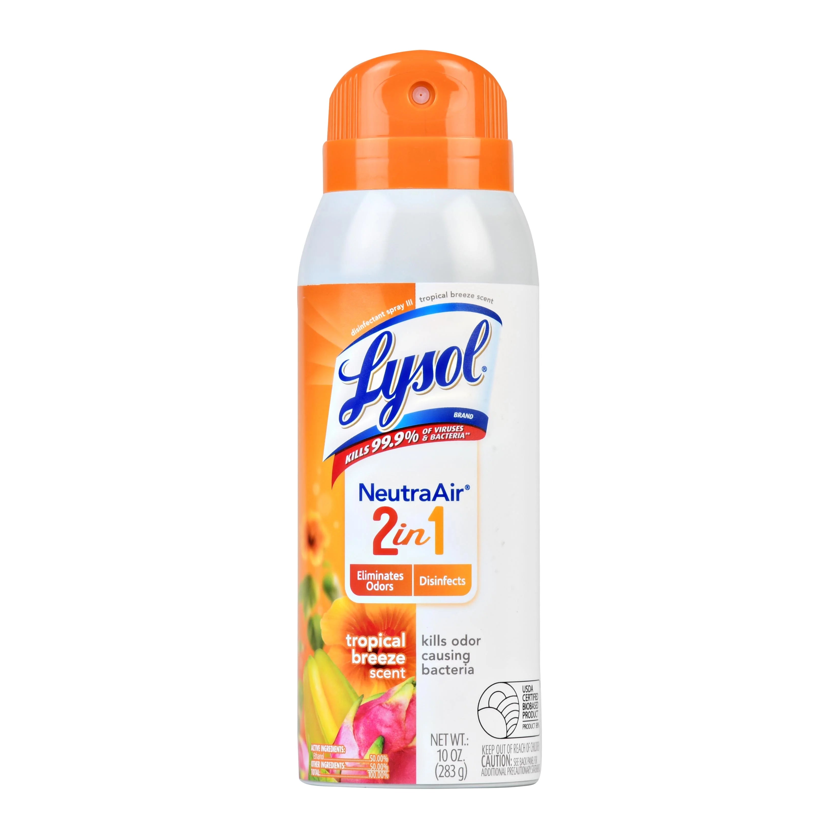 Lysol Disinfectant Spray Neutra Air Tropical Breeze Scent - 10oz/6pk