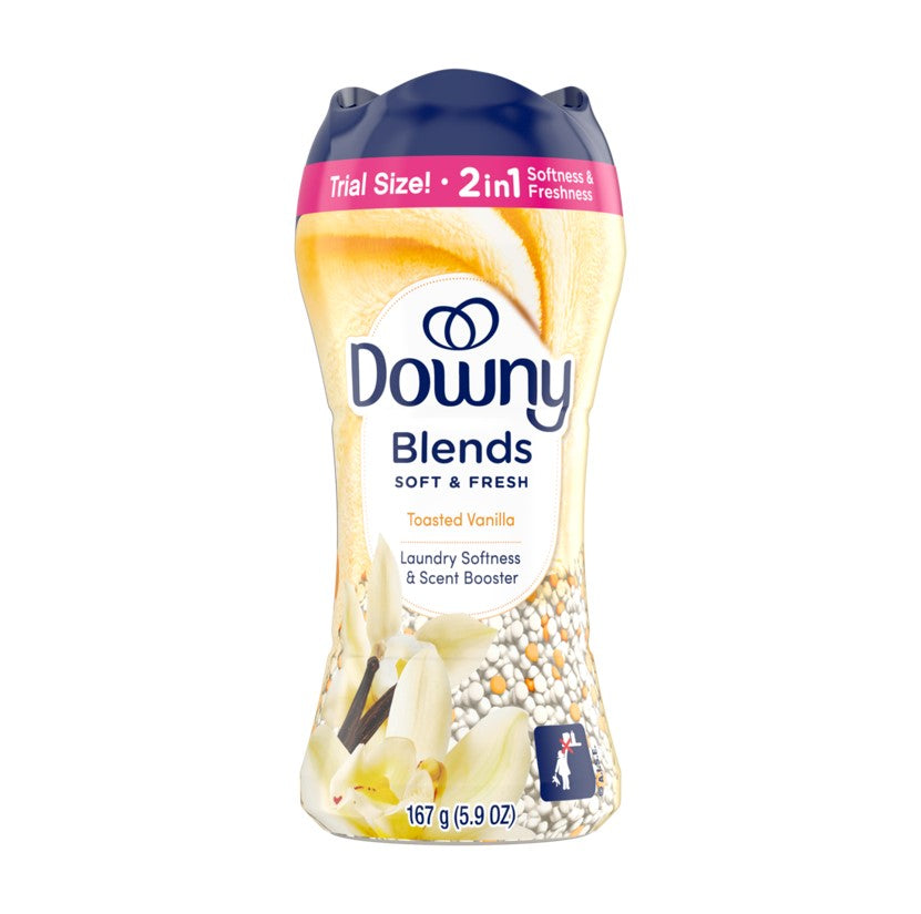 Downy Comfy Cozy In-Wash Laundry Scent Booster Beads Toasted Vanilla Scent Softness and Freshness - 5.9oz/6pk