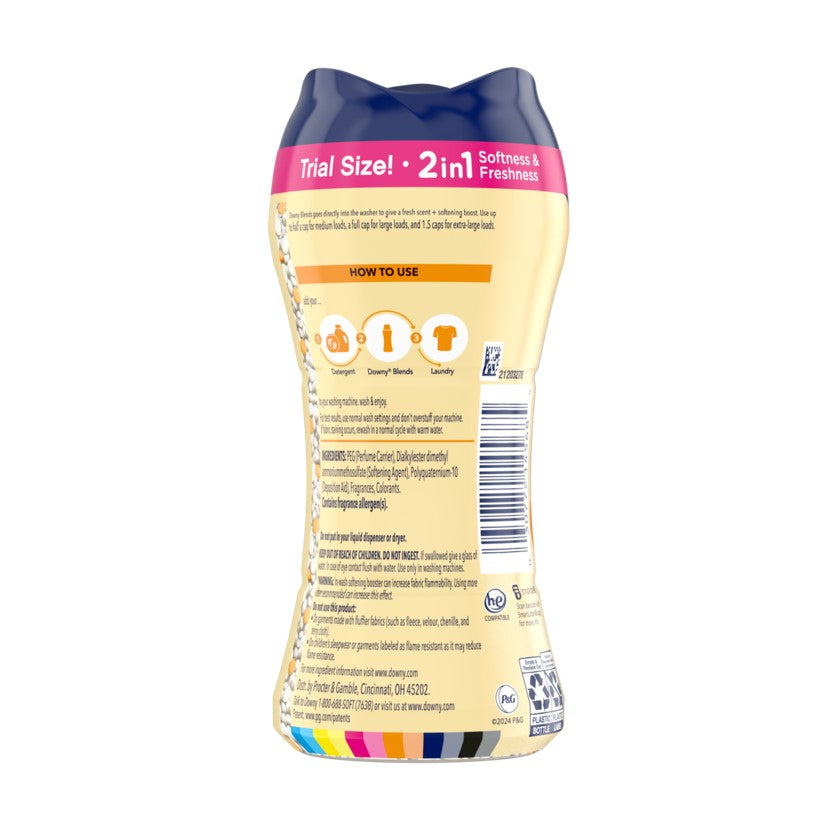 Downy Comfy Cozy In-Wash Laundry Scent Booster Beads Toasted Vanilla Scent Softness and Freshness - 5.9oz/6pk