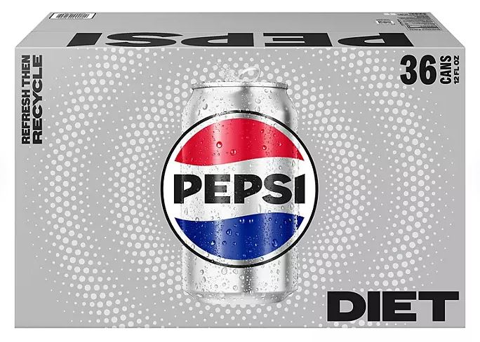 Diet Pepsi Cans - 12oz/36pk