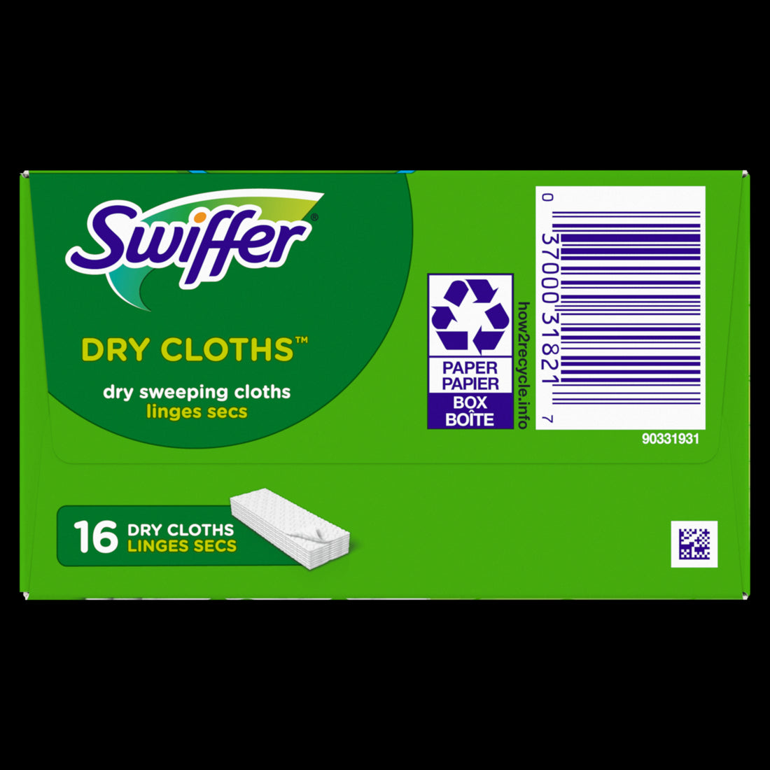 Swiffer Sweeper Dry Multi-Surface Sweeping Cloth Refills for Floor Sweeping and Cleaning Unscented - 16ct/6pk