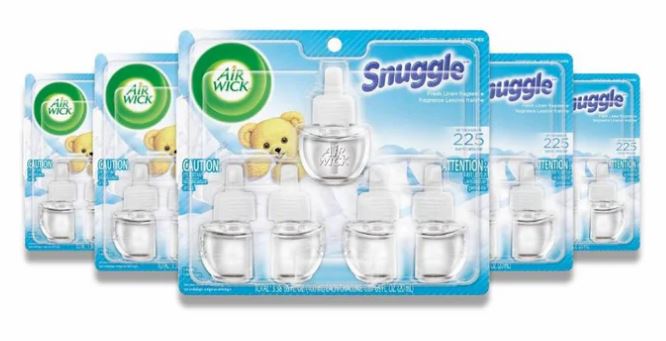 Air Wick Scented Oil - Refill Snuggle Fresh Linen - 5ct/5pk