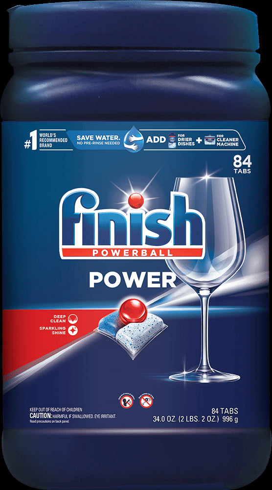 FINISH POWER - 84ct/2pk