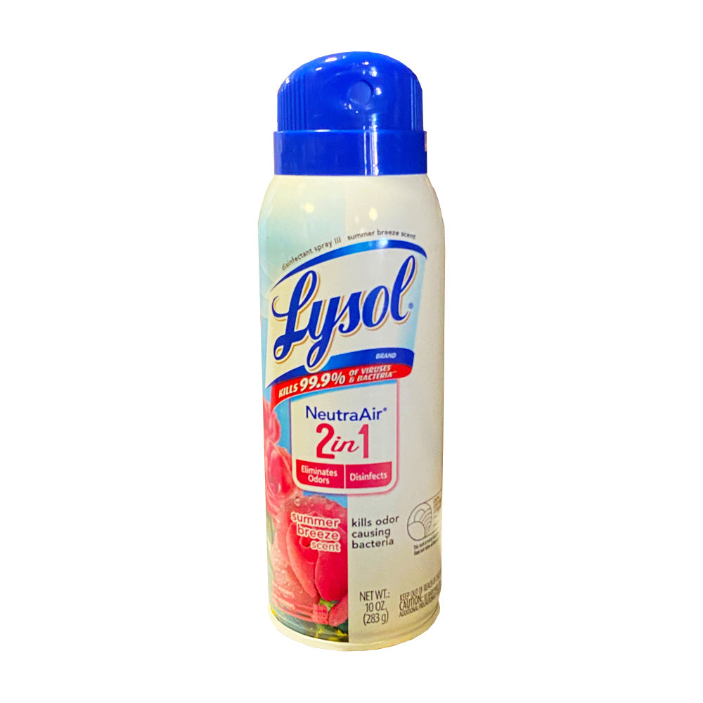 LYSOL Disinfectant Spray - Summer Breeze - 10oz/6pk