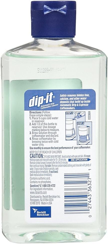 LIME-A-WAY - DIP-IT - Automatic Drip Coffeemaker Cleaner Liquid - 7oz/8pk