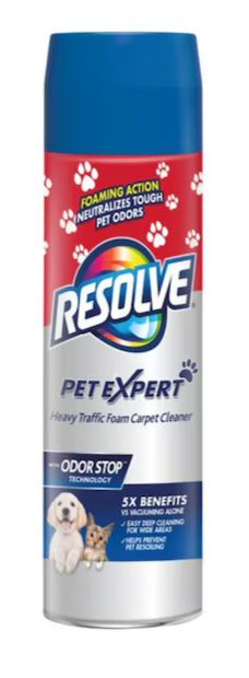 Resolve Pet High Traffic - Foam - 22oz/12pk
